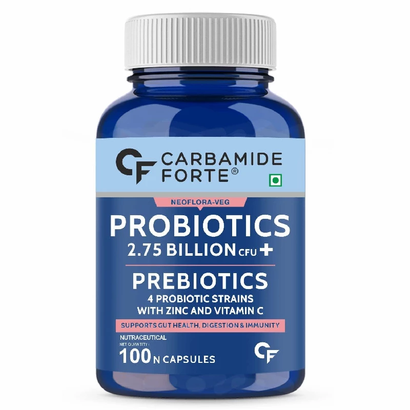 Carbamide Forte Probiotics Supplement 2.75 Billion for Women & Men